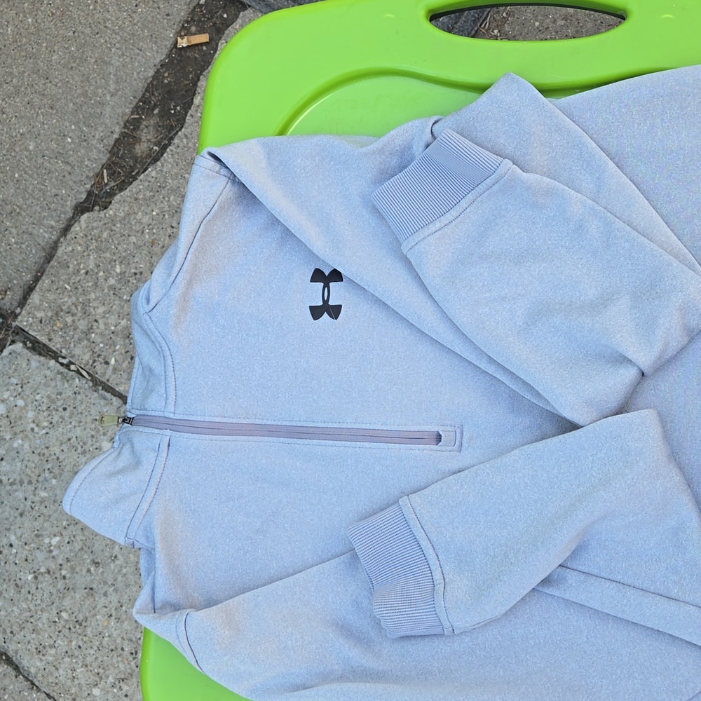 Under armor pull over coat